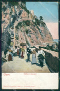 Napoli Capri Salita di Anacapi Asino cartolina VK4630 – fronte