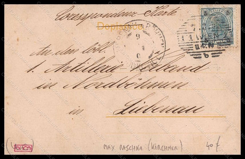 Artist Signed Illustratori R. Kirchner Raschka Kaiser Franz Joseph I pc VK5409 – retro