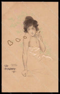 Artist Signed Illustratori R. Kirchner Lady La Favorite D.10-5 postcard VK5450 – fronte