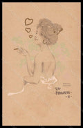 Artist Signed Illustratori R. Kirchner Lady La Favorite D.10-2 postcard VK5452 – fronte