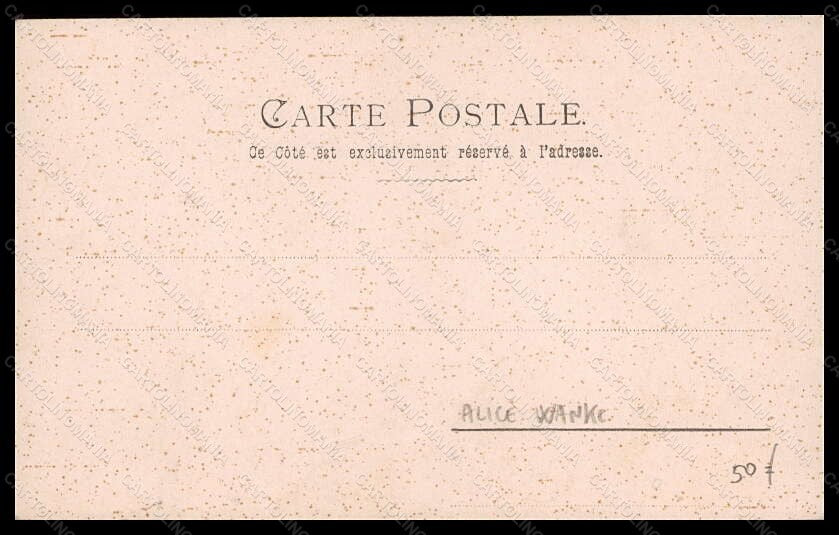 Artist Signed Illustratori Alice Wanke Lady Art Nouveau postcard VK5464 – retro