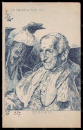 Artist Signed Illustratori Orens Papa Leone XIII Politica postcard VK5466 – fronte