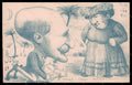Artist Signed Polja Politica Jewish Propaganda CORNER CREASED postcard VK5471 – fronte