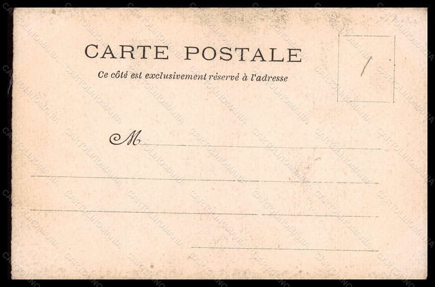 Artist Signed French Politics Hand Painted La Fleche 52 postcard VK5477 – retro