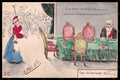 Artist Signed French Politics Hand Painted La Fleche 66 postcard VK5478 – fronte