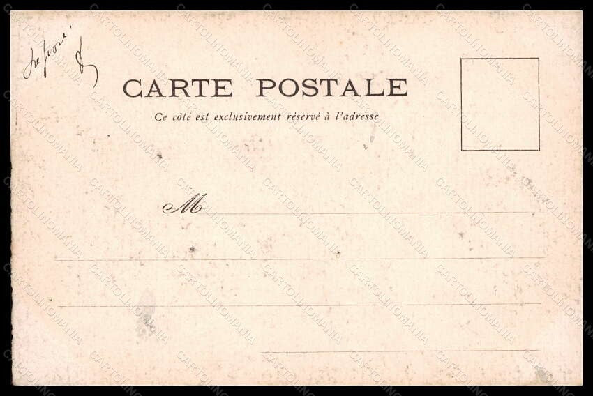 Artist Signed French Politics Hand Painted La Fleche 66 postcard VK5478 – retro