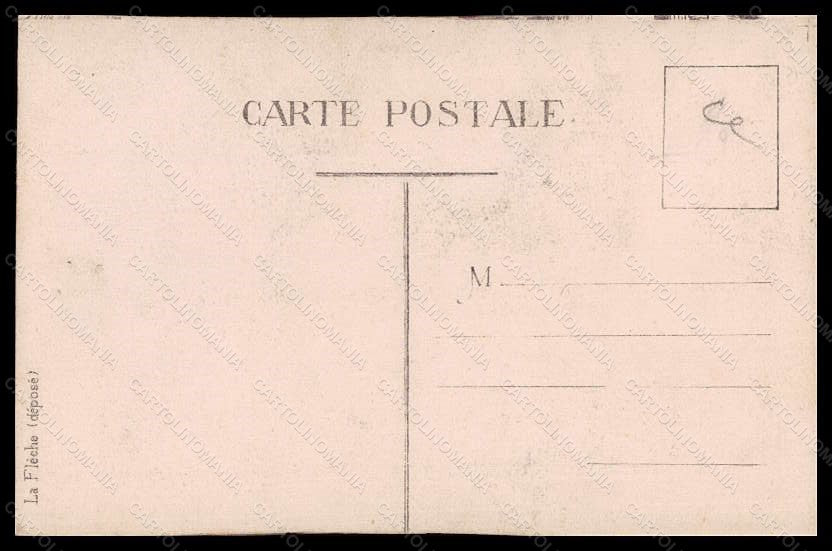Artist Signed French Politics Hand Painted La Fleche 88 postcard VK5481 – retro