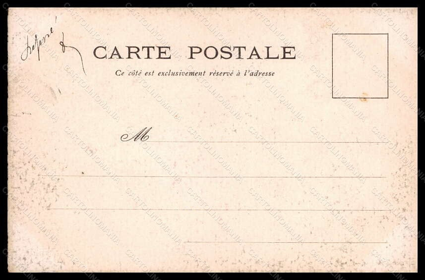 Artist Signed French Politics Hand Painted La Fleche 65 postcard VK5484 – retro