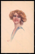 Artist Signed Illustratori V. Bocchino Lady serie 354-1 postcard VK5529 – fronte