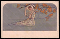 Artist Signed Illustratori A. Zandrino Fashion Glamour Lady serie 95-3 pc VK5532 – fronte