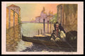 Artist Signed Guinegaul ? Romantic Couple Paris Venezia Gravures 1106 pc VK5560 – fronte
