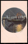 Artist Signed Guinegaul ? Romantic Couple Paris Venezia Gravures 1106 pc VK5562 – fronte