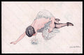 Artist Signed Illustratori Maurice Pepin Risque Lady serie 16-78 postcard VK5571 – fronte