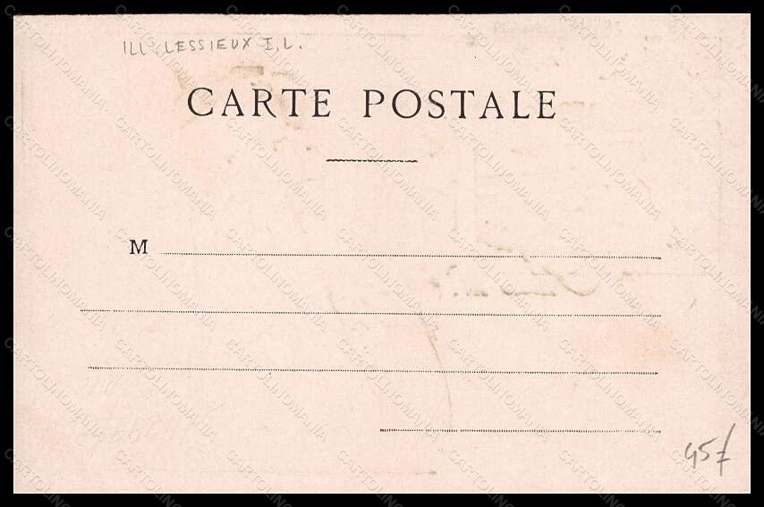 Artist Signed L. Lessieux Art Nouveau Lady Dance Couple Louis XV postcard VK5574 – retro