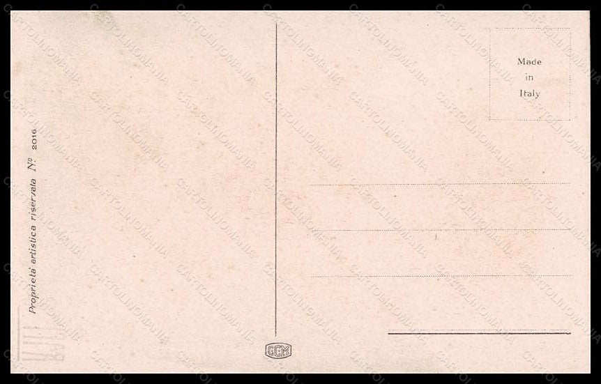 Artist Signed Illustratori Rappini Lady serie 2016 postcard VK5586 – retro