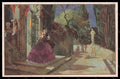 Artist Signed E. Anichini Kissing Couple Ballerini & Fratini serie 282 pc VK5590 – fronte