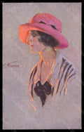 Artist Signed Suzanne Meunier Fashion Glamour Lady Moda serie 61-1 pc VK5600 – fronte