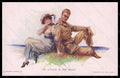 Artist Signed Hal Hurst Romantic Couple Propaganda WWI Reinthal 2030 pc VK5603 – fronte