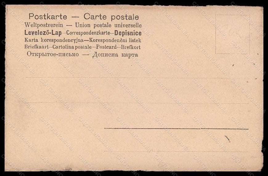 Artist Signed Lady Pig Art Nouveau New Year Mushroom Luck serie 226 pc VK5655 – retro