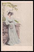 Artist Signed Illustratori Orazi Lady Art Nouveau Viennoise postcard VK5677 – fronte