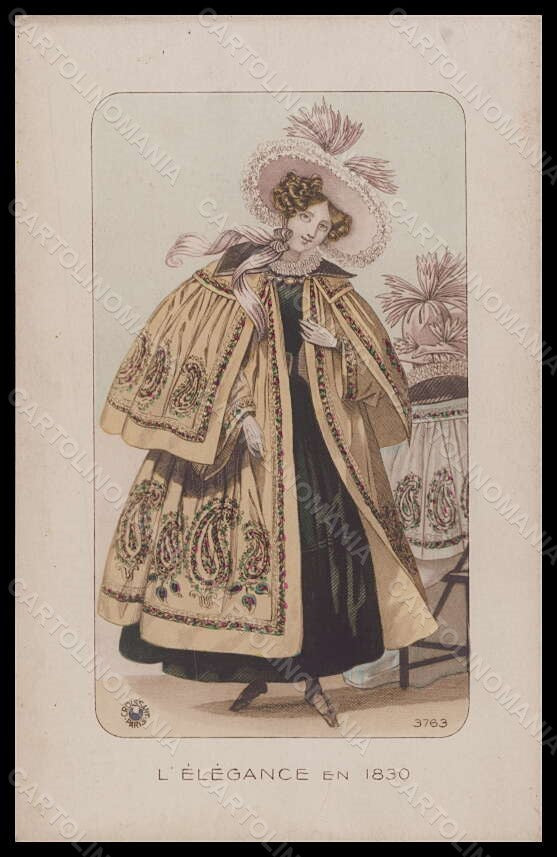 Artist Signed Fashion Glamour Lady Moda serie 3763 postcard VK5693 – fronte
