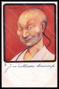 Artist Signed Graham Hyde Chinese Man Tuck serie 449 postcard VK5737 – fronte