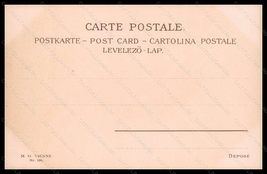 Artist Signed Ethel Parkinson Romantic Couple Lady MM Vienne 191 postcard VK5744 – retro