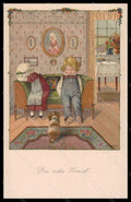 Artist Signed Pauli Ebner Children MM Vienne serie 1158 postcard VK5754 – fronte