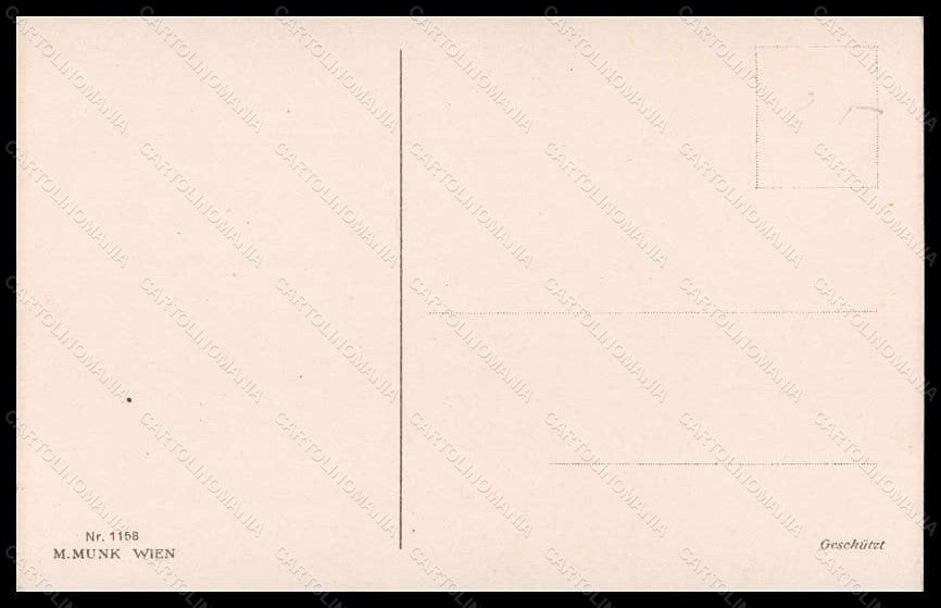 Artist Signed Pauli Ebner Children MM Vienne serie 1158 postcard VK5754 – retro