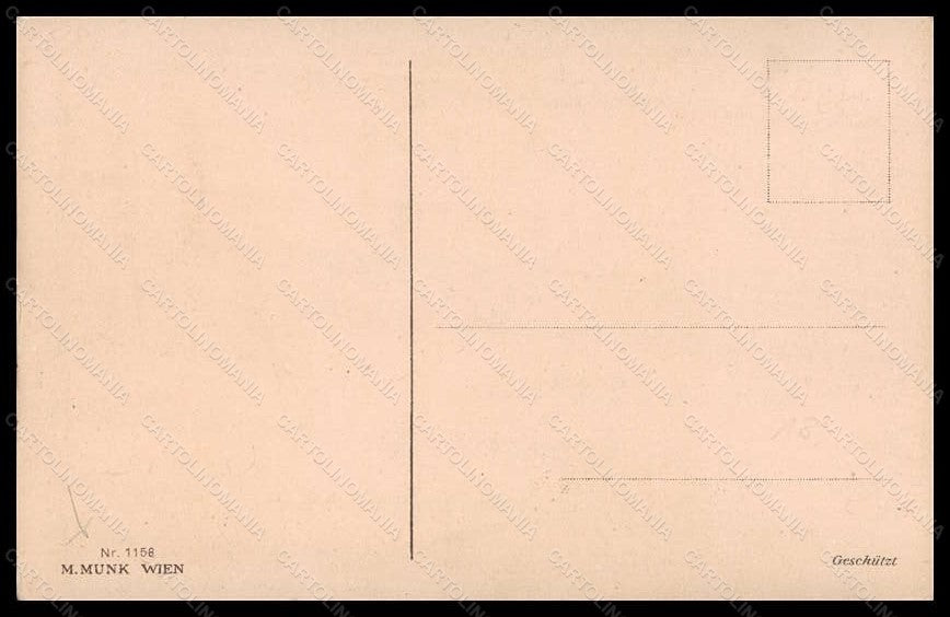 Artist Signed Pauli Ebner Children Dog MM Vienne 1158 postcard VK5759 – retro