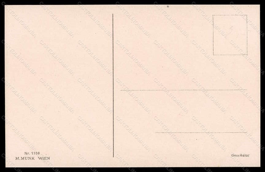 Artist Signed Pauli Ebner Children Cat MM Vienne serie 1158 postcard VK5761 – retro