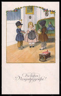 Artist Signed Pauli Ebner Children Doll MM Vienne 1202 postcard VK5763 – fronte