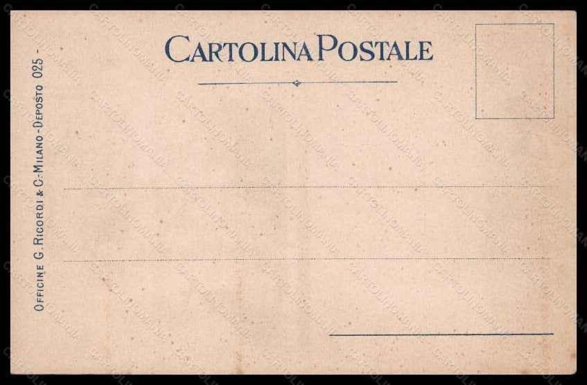 Artist Signed Hohenstein Opera Iris Pietro Mascagni Geisha Art Nouveau pc VK5780 – retro