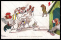 Propaganda WWI WW1 Norfini Dog Il Primo Attacco serie 2765 postcard VK5782 – fronte