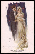 Artist Signed G. P Nikolaki Romantic Couple Bride Reinthal serie 655 pc VK5820 – fronte