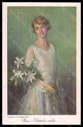 Artist Signed Clemens v. Pausinger Lady Hess Hotels Wien Advertising pc VK5827 – fronte