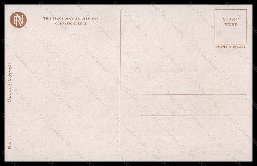 Artist Signed Harrison Fisher Couple Inspiration Reinthal 771 postcard VK5837 – retro