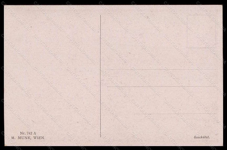 Artist Signed Clarence F. Underwood Lady Dance Walzer MM Vienne 742 A pc VK5862 – retro