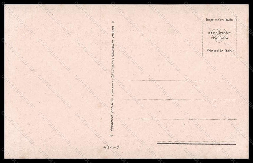 Artist Signed T Corbella Romantic Couple Lady serie 407-4 postcard VK5870 – retro