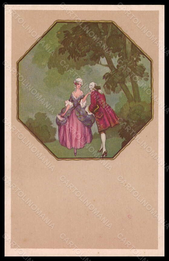 Artist Signed Illustratori T. Corbella Romantic Couple Degami 1013 pc VK5885 – fronte