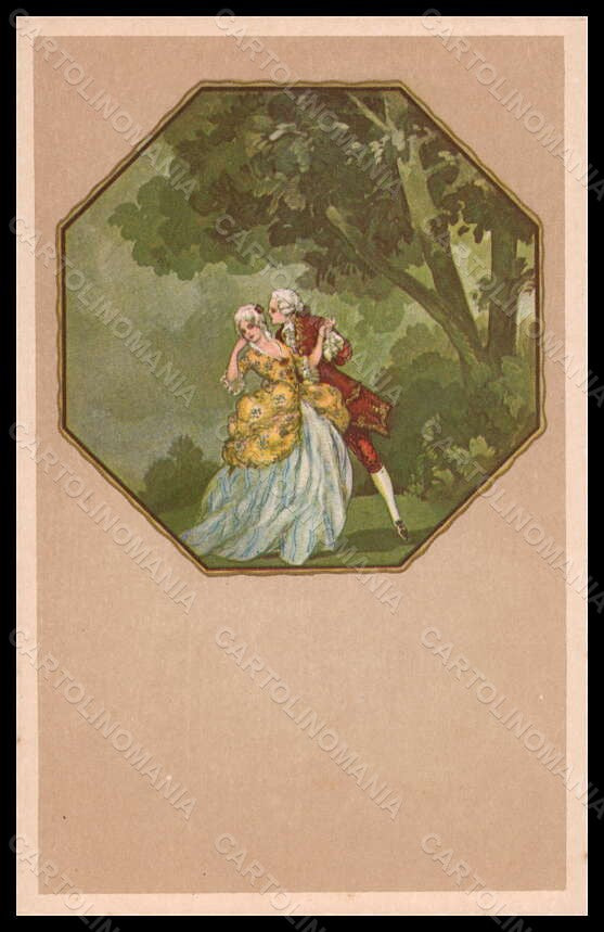 Artist Signed Illustratori T. Corbella Romantic Couple Degami 1013 pc VK5888 – fronte