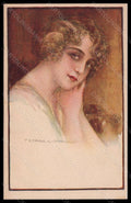 Artist Signed Illustratori T. Corbella Lady serie 356-4 postcard VK5902 – fronte