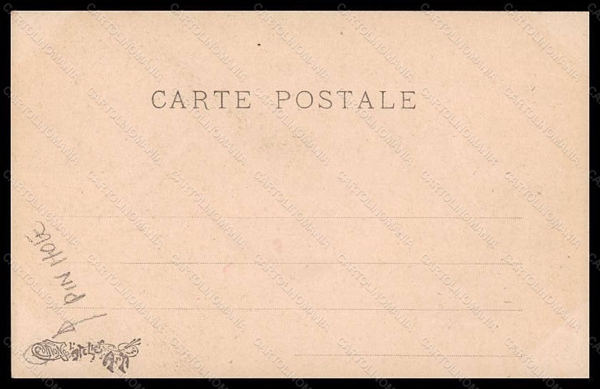 Artist Signed Illustratori H. Boutet Risque Lady Art Nouveau PIN HOLE pc VK5965 – retro