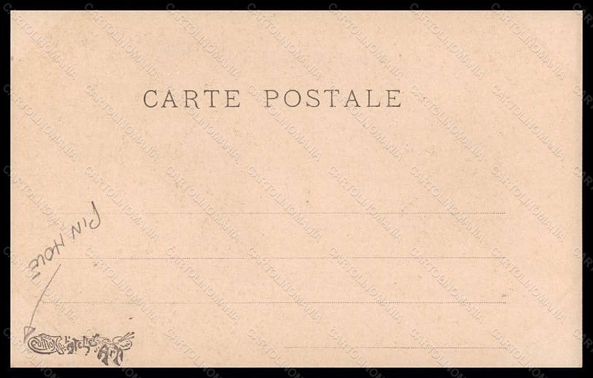 Artist Signed Illustratori H. Boutet Risque Lady Art Nouveau PIN HOLE pc VK5966 – retro