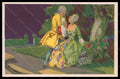 Artist Signed Illustratori Mauzan Romantic Couple Degami 1062 postcard VK5991 – fronte