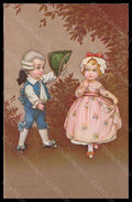 Artist Signed Illustratori E. Colombo Children serie 2039 postcard VK6006 – fronte