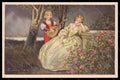 Artist Signed Illustratori E. Colombo Romantic Couple serie 2078 postcard VK6017 – fronte