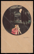 Artist Signed Chiostri Lady Pierrot Paper Moon 180 CORNER CREASED pc VK6027 – fronte