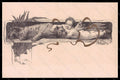 Artist Signed Illustratori Bevilacqua Art Nouveau Fairy postcard VK6059 – fronte