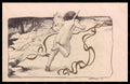 Artist Signed Illustratori Bevilacqua Art Nouveau Fairy Goose postcard VK6060 – fronte